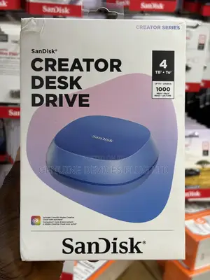 SanDisk Creator Desk Drive - 4TB