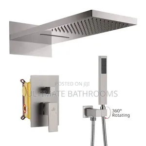 Chrome High Quality Conduit Shower Mixer
