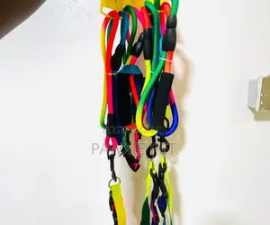 Colorful Rope Lead and Collar 1.2*120cm/ 2.5cm