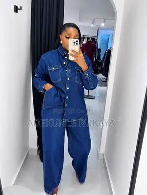 Luxe Denim 2pc Set
