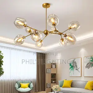 Modern Nordic Chandelier Lighting LED Gold