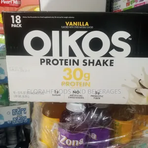 Oikos Protein Shake Vanilla Flavor 18cans.
