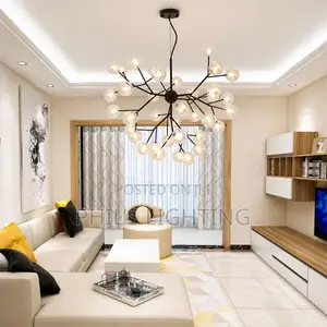 Modern LED Firefly Sputnik Chandelier Light