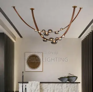Modern Leather Belt Ceiling Light