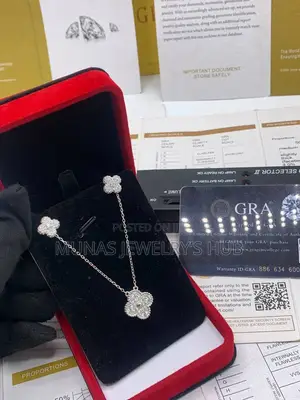 VVS Moissanite Diamond Female Set Necklace and Earring