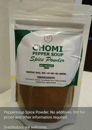 Ghomi Pepper Soup Spice Powder