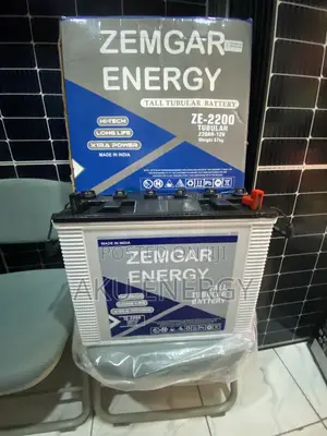 Zemgar Energy 220Ah 12V Tall Tubular Solar Battery