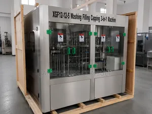 12-12-5 Automatic Bottle Water Filling Machine,5000BPH 3-in-1
