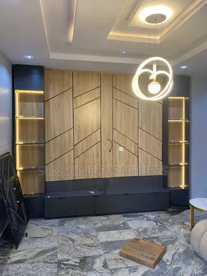 Modern TV Console Design 9ft/9ft