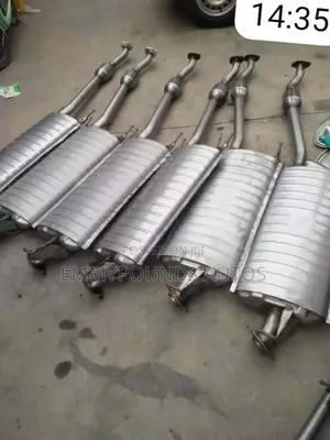 Rav4 2007/2010 Center Muffler With Catalytic Converter