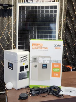 300W Solar Generator Complete Kit With 50W Solar Panel