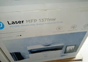 HP Laser MFP 137fnw Wireless Multifunction Printer