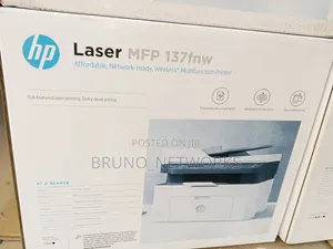 HP Laser MFP 137fnw Wireless Multifunction Printer