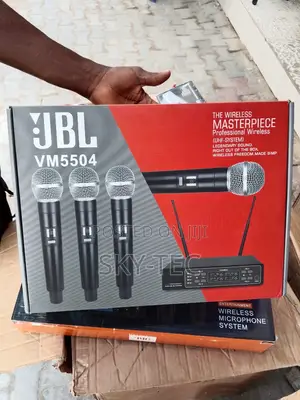Original JBL 4handles Wireless Microphone Vm5504