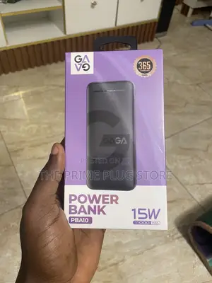 GAVA PBA10 Power Bank – 11,000mAh | 15W Fast Charging