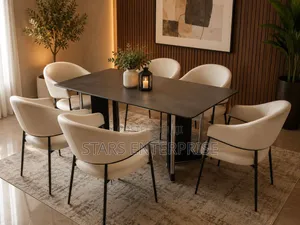 6 Seater Classic Marble Dining.