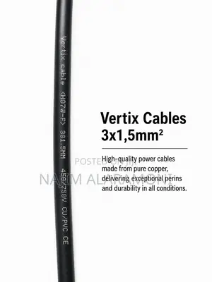 3 X1,5mm Flexible Cable PVC/PVC 450/750v Pure Copper