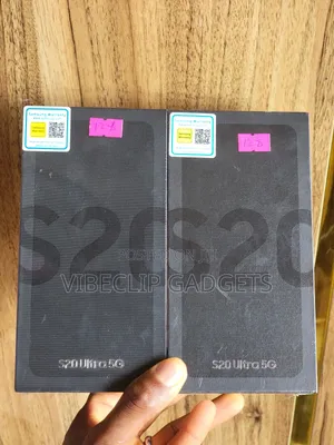 New Samsung Galaxy S20 Ultra 5G 128 GB Black