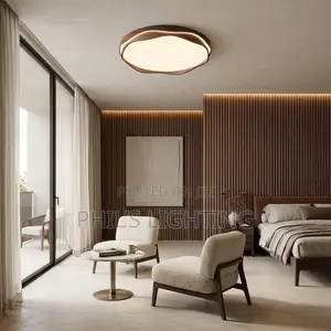 Modern Round Flush Mount Ceiling Light