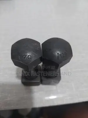 Track Shoe Bolt and Nut for Excavators and Bulldozer 3/4 X 61 Grade 12