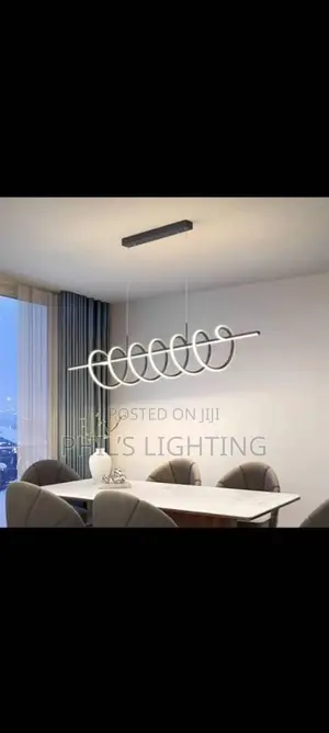 Modern Spiral Lines Led Pendant Lights