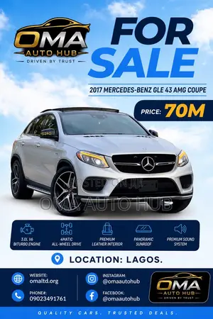 Mercedes-Benz GLE-Class AMG GLE 43 4MATIC 2017 Silver