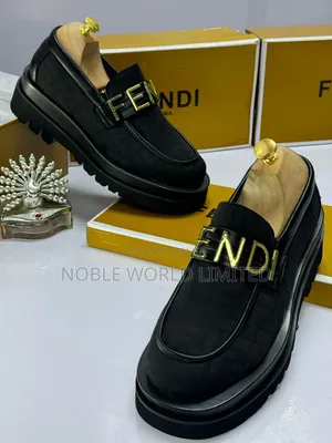 Fendy Black /Brown Chunky Shoes DMN 6f