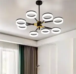 Modern Led Chandelier for Living Room Bedroom Restaurant Nordic