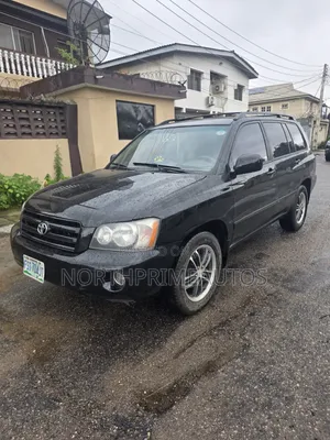Toyota Highlander Limited V6 2005 Black