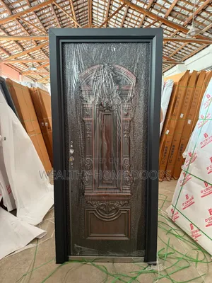 High Quality Security 3ft by 8ft German Cast Door. (652kg)
