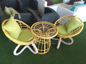Luxury 2 Seater Rattan Bistro Table and Chair Set