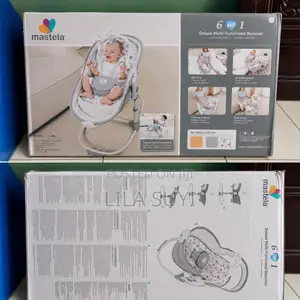 Mastela Multifunctional 6-in-1 Rocker Bassinet Set