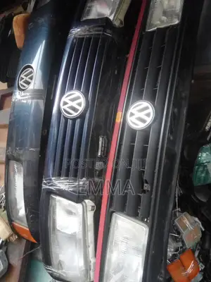 Complete Bumper and Headlight Passat