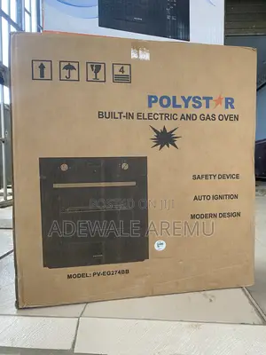 Polystar Built-in Electric and Gas Oven