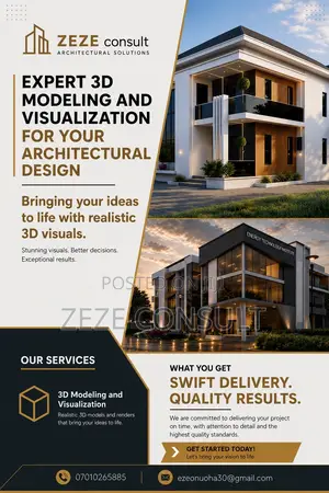 Professional 3D Modeling and Visualization