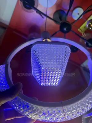 Modern Crystal Ring LED Pendant Light