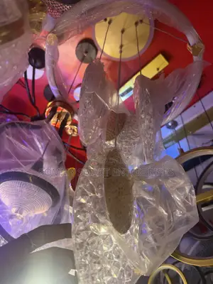 Modern Crystal Wave LED Pendant Light (3-Light Hanging Chandelier)