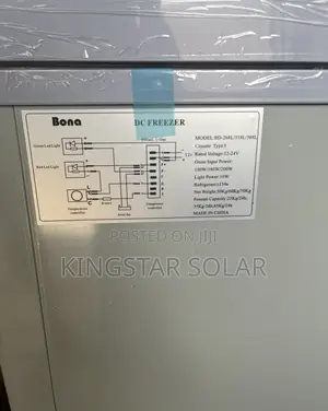 318l Bona Dc Chest Freezer 24v
