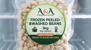 Frozen Peeled and Washed Beans