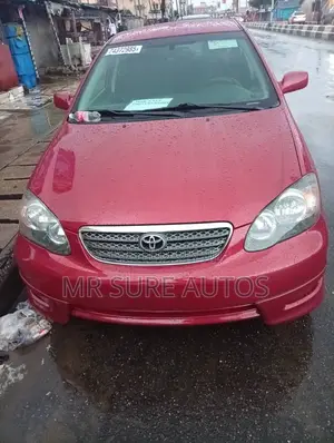 Toyota Corolla S 2006 Red