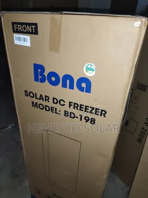Stop Wasting Fuel! Bona 198L Solar DC Freezer – 12v/24v