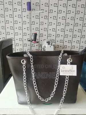 Elegant Women's Leather Tote Bag