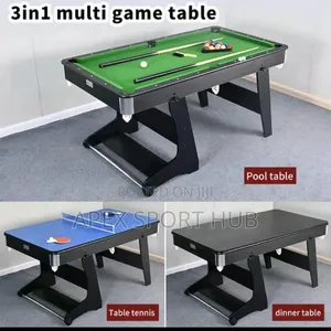 2 in 1 Snooker and Table Tennis Board