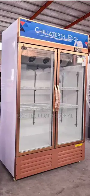 High Quality Double Door Glass Chiller