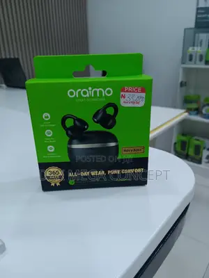 Oraimo Opensnap Clip-on Open-Ear True Wireless Earbuds