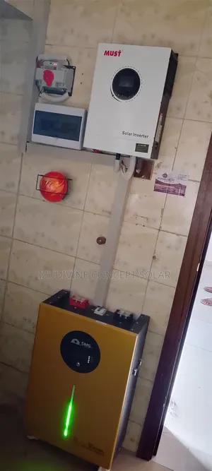 10kwh 51.2v SMS Lithium Battery/6kva 48v Must Inverter Full Package