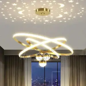 Nordic Starry Sky Projection LED Chandelie