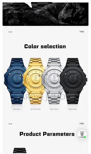 Original POEDAGAR Luxury Men’s Wristwatch