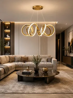 Led Flower Designs Dropping Pendant Light