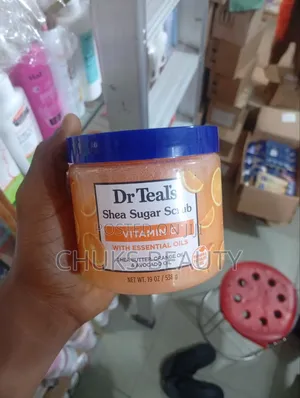 Dr Teal's Shea Sugar Scrub – Vitamin C With Essential Oils